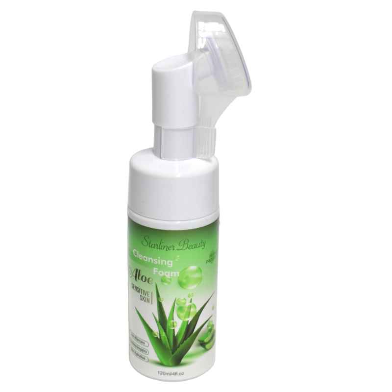 Espuma limpiadora starliner beauty de aloe vera 120ml