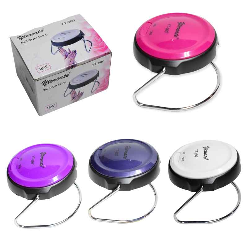 Lamparas para uñas mtereate de colores 18w