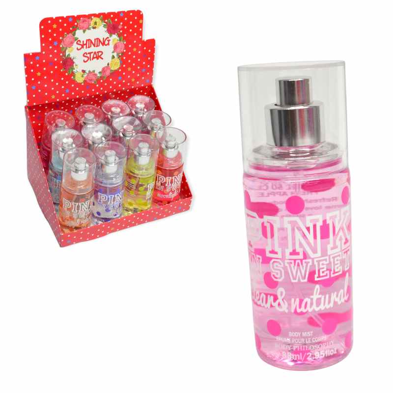 Splash pink and sweet tapa transparente clear and natural