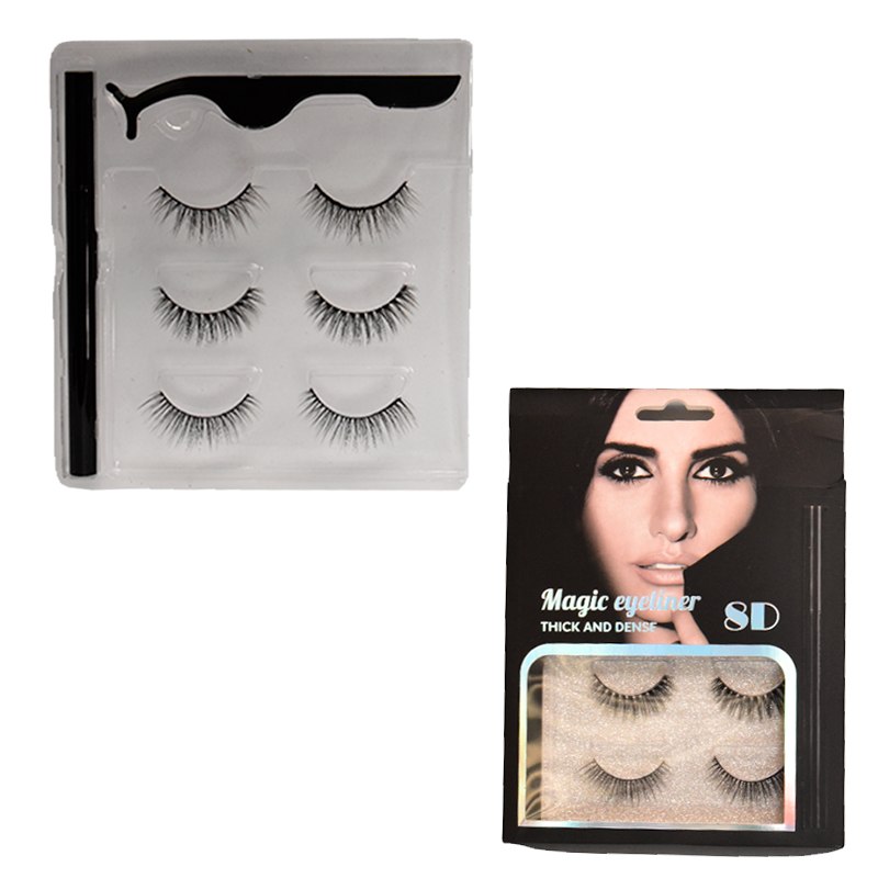 Kit para pestañas Magic volumen 8D