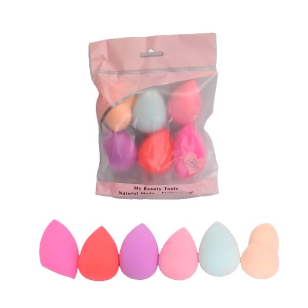 Set de 6 esponjas Blender for Make Up
