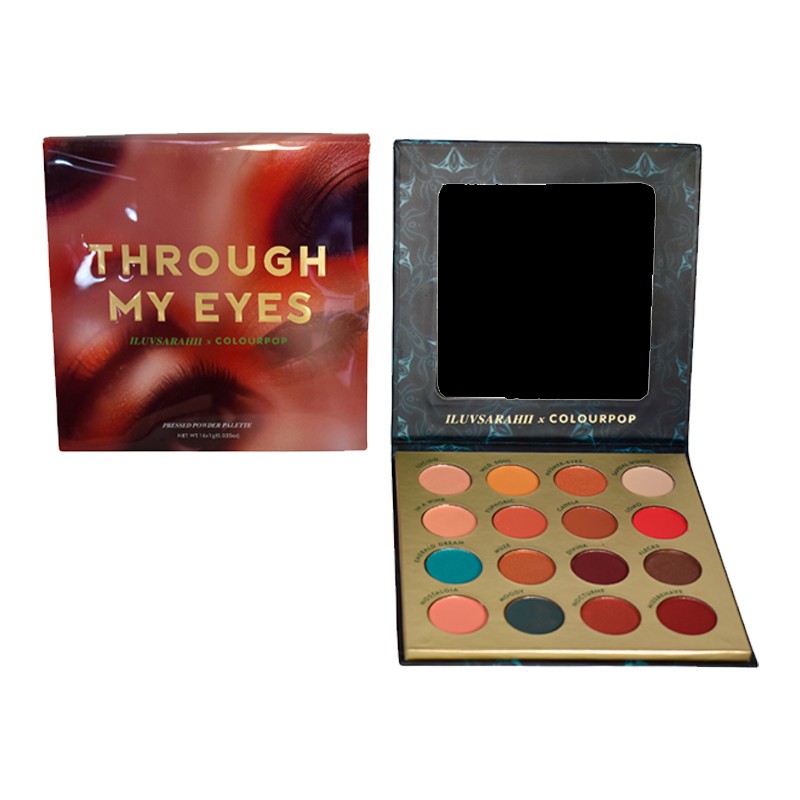 Paleta de sombra Through my eyes Colourpop 16c