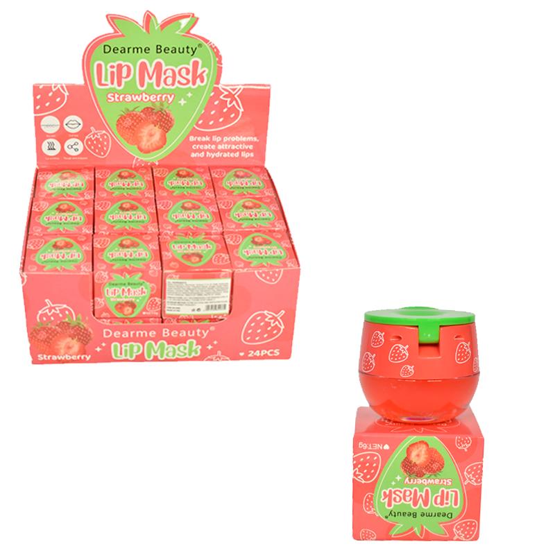 Bálsamo en tarro con extracto de fresa Dearme Beauty