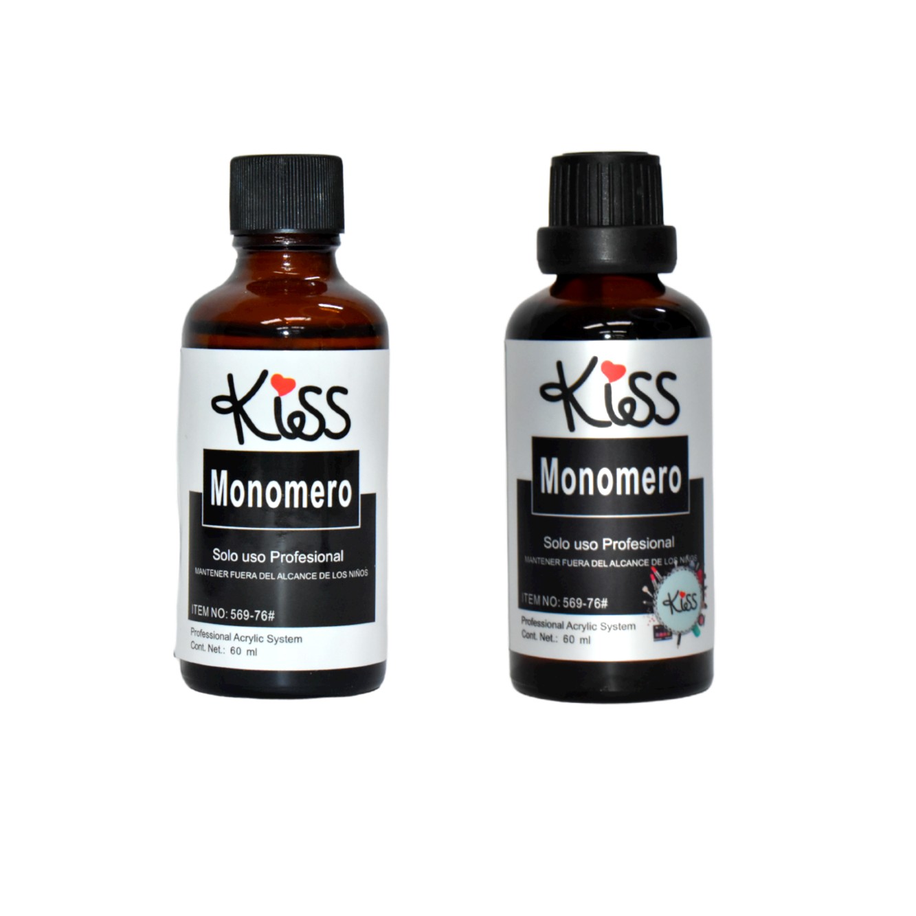 Monomero para uñas acrilicas KISS de 60ml