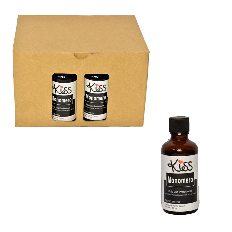 Monomero para uñas acrilicas KISS de 60ml - Imagen 2