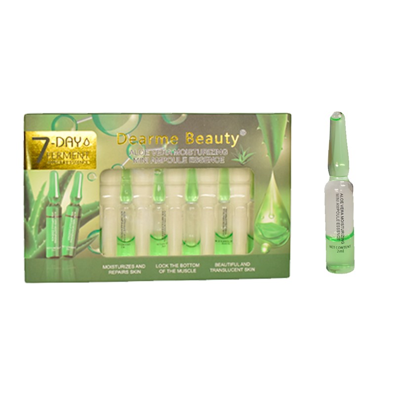 Set de ampolla Dearme Beauty extracto de aloe vera