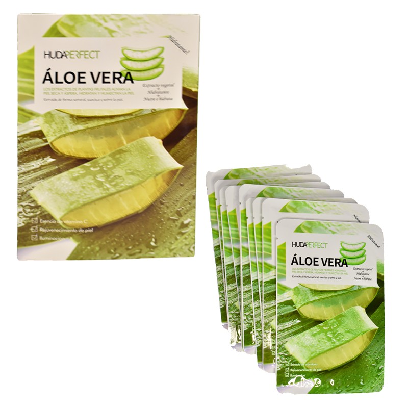 Unidad de mascarillas de aloe vera Hudaperfect