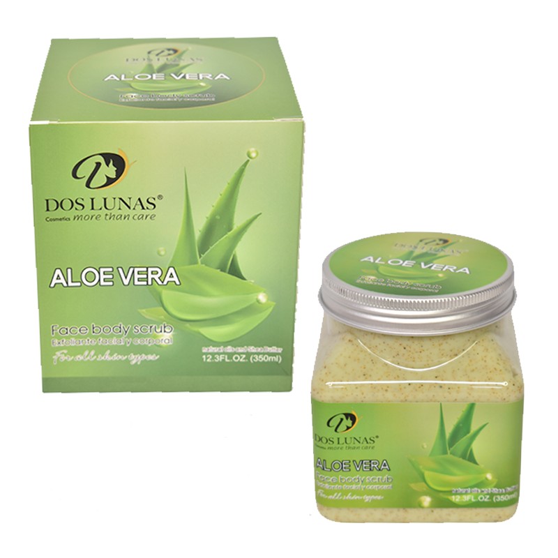 Exfoliante Dos lunas extracto de aloe vera