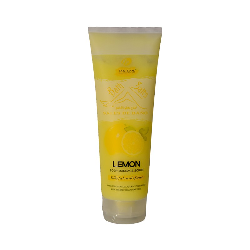 Sales de baño Dos lunas con extracto de limón