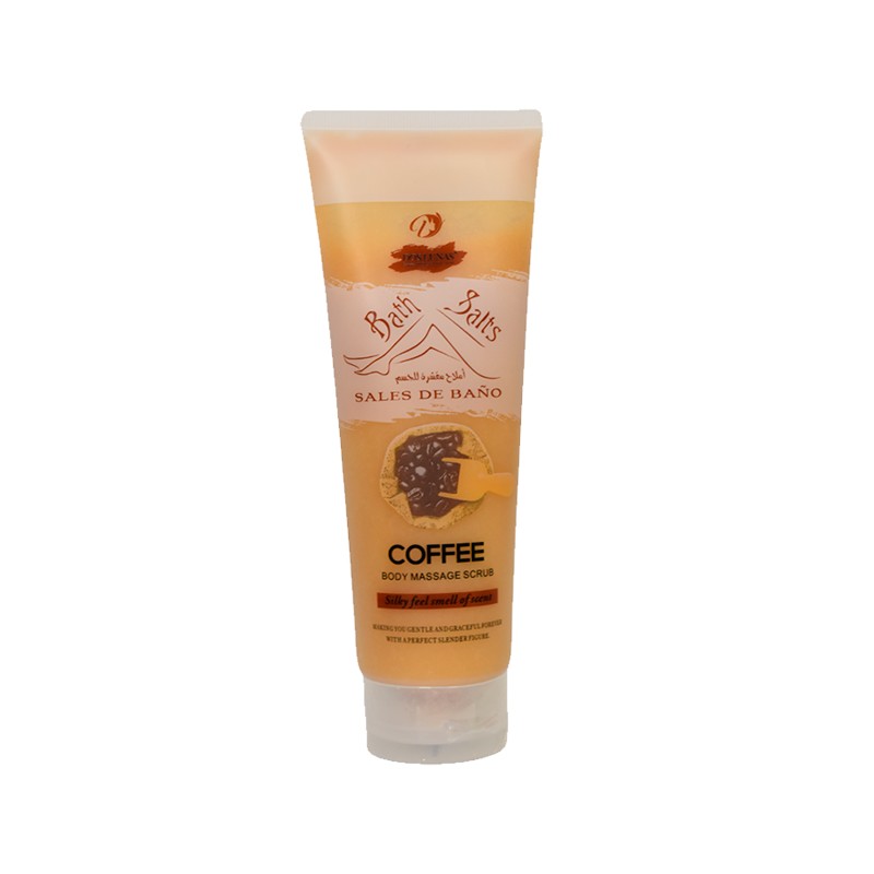 Sales de baño Dos lunas con extracto de café