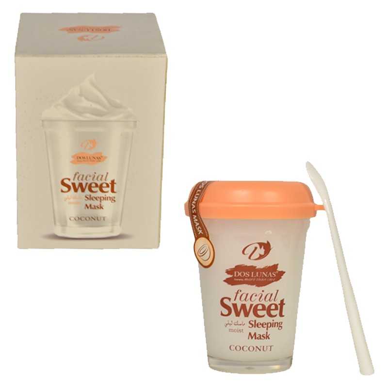 Mascarilla nocturna dos lunas extracto de coco