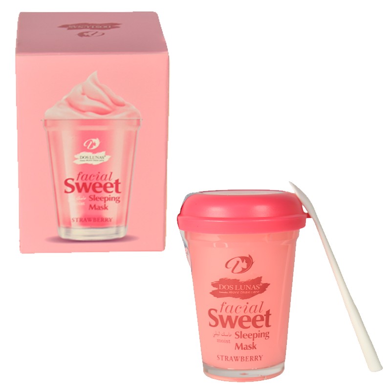 Mascarilla nocturna dos lunas extracto de fresa