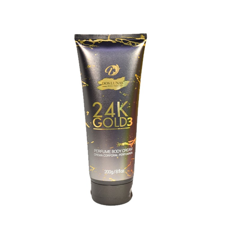 Crema corporal Dos lunas 24 k Gold3