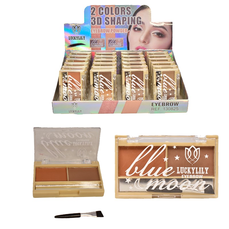Sombra para cejas 2 colores Lucky Lily blue moon