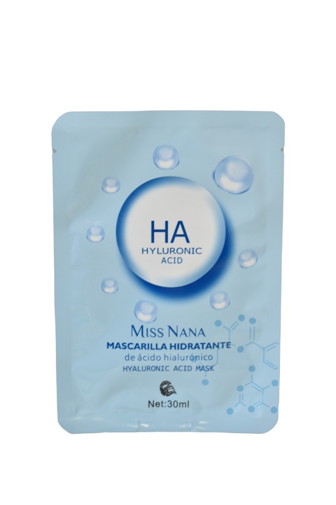 Mascarilla en sobre de ácido hialurónico Miss Nana