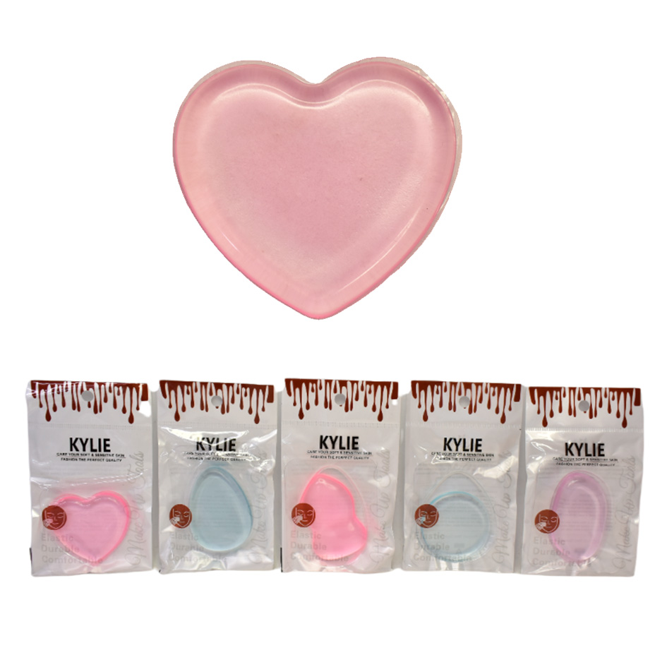 Aplicador de maquillaje blender de silicona transparente Kylie