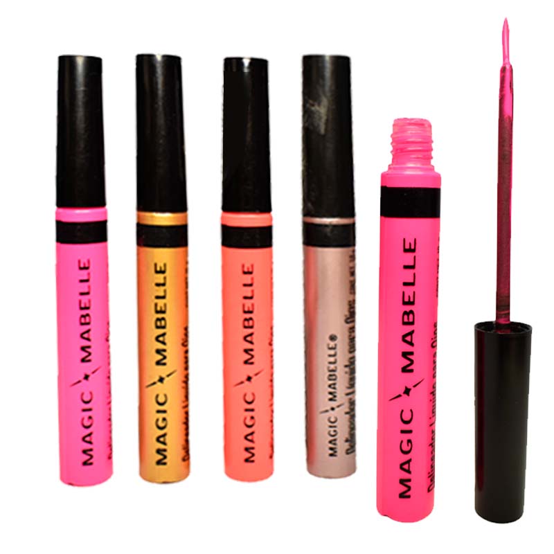 Delineador liquido magic mabelle tonos vivos