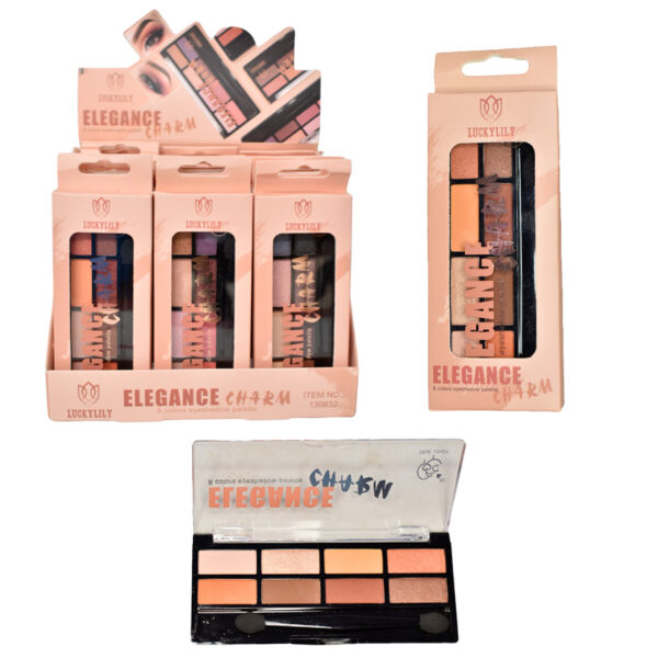 Sombra para ojos de 8 elegance charm Lucky lily