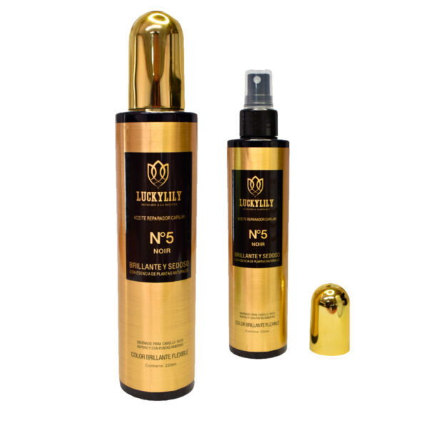 Aceite reparador capilar en spray Lucky Lily 220ml.