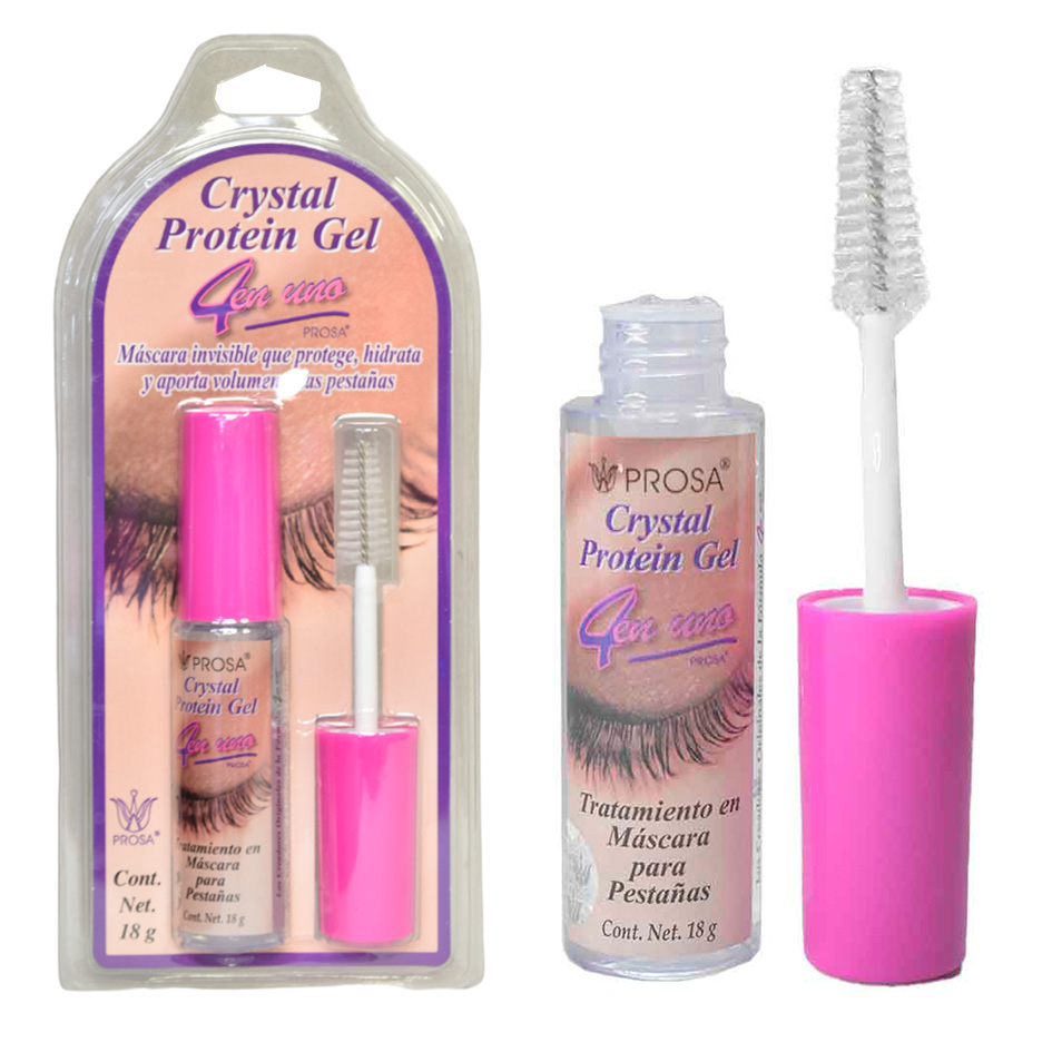 Máscara invisible Crystal Protein gel 4 en 1 Prosa presentación blíster tapa rosada