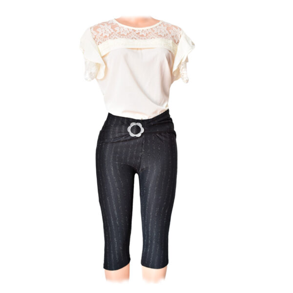 Conjunto de pescador y blusa