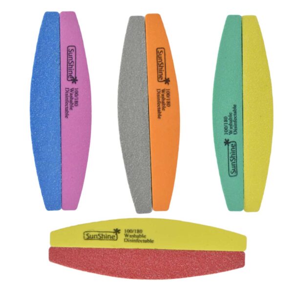Lima para uñas en forma de arco Sunshine 100/180 - Imagen 2