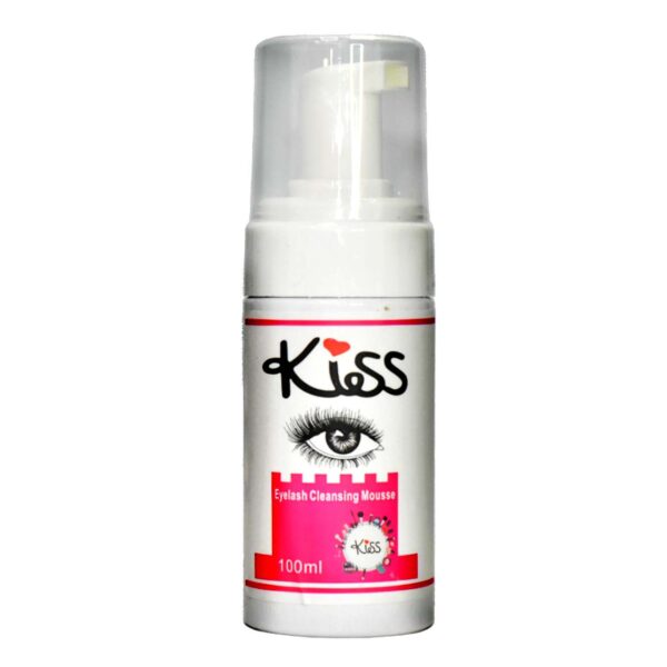 Espuma limpiadora de pestañas Kiss 100ml