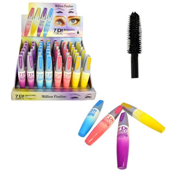 Mascara 7D Million Pauline colores surtidos