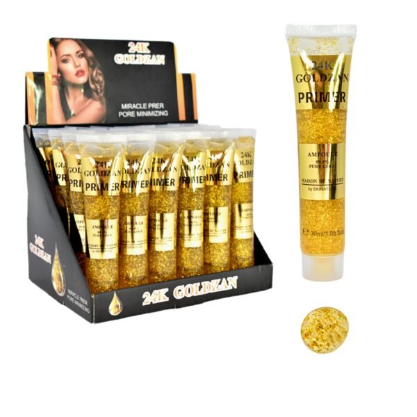 Primer 24K Goldzan presentación en 30ml caja negra