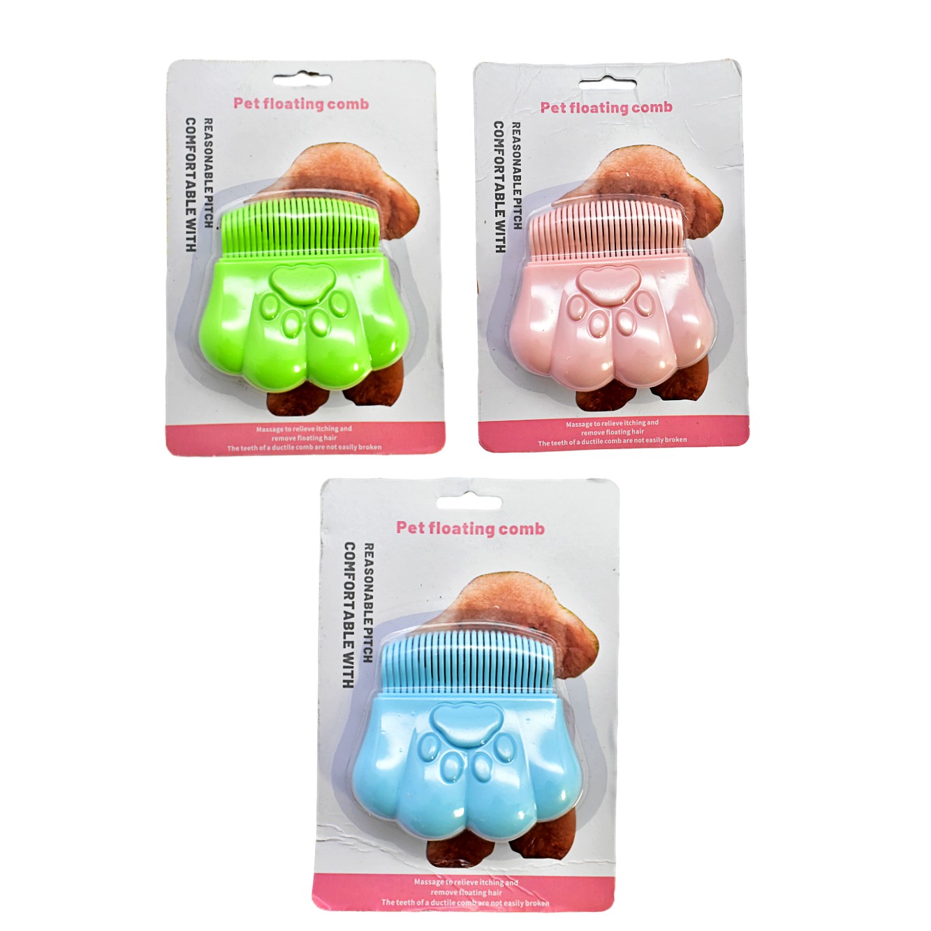 Cepillo para mascota Pet Floating Comb