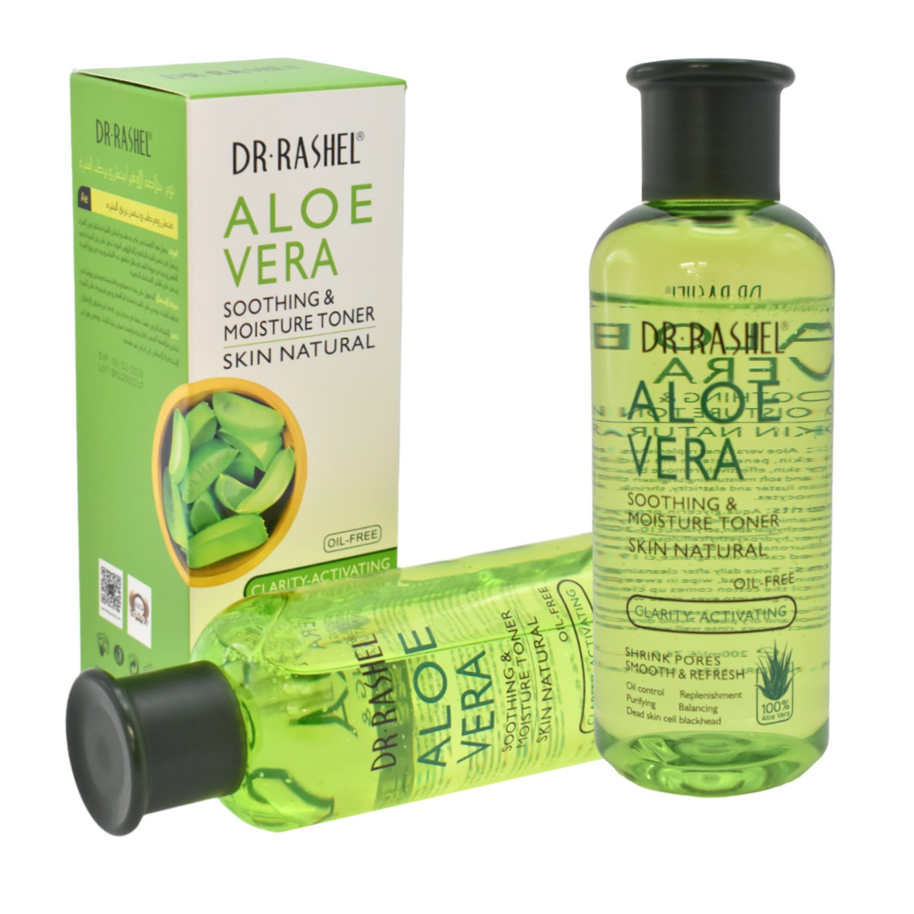 Tonificador calmante y humectante con Aloe Vera DR Rashel