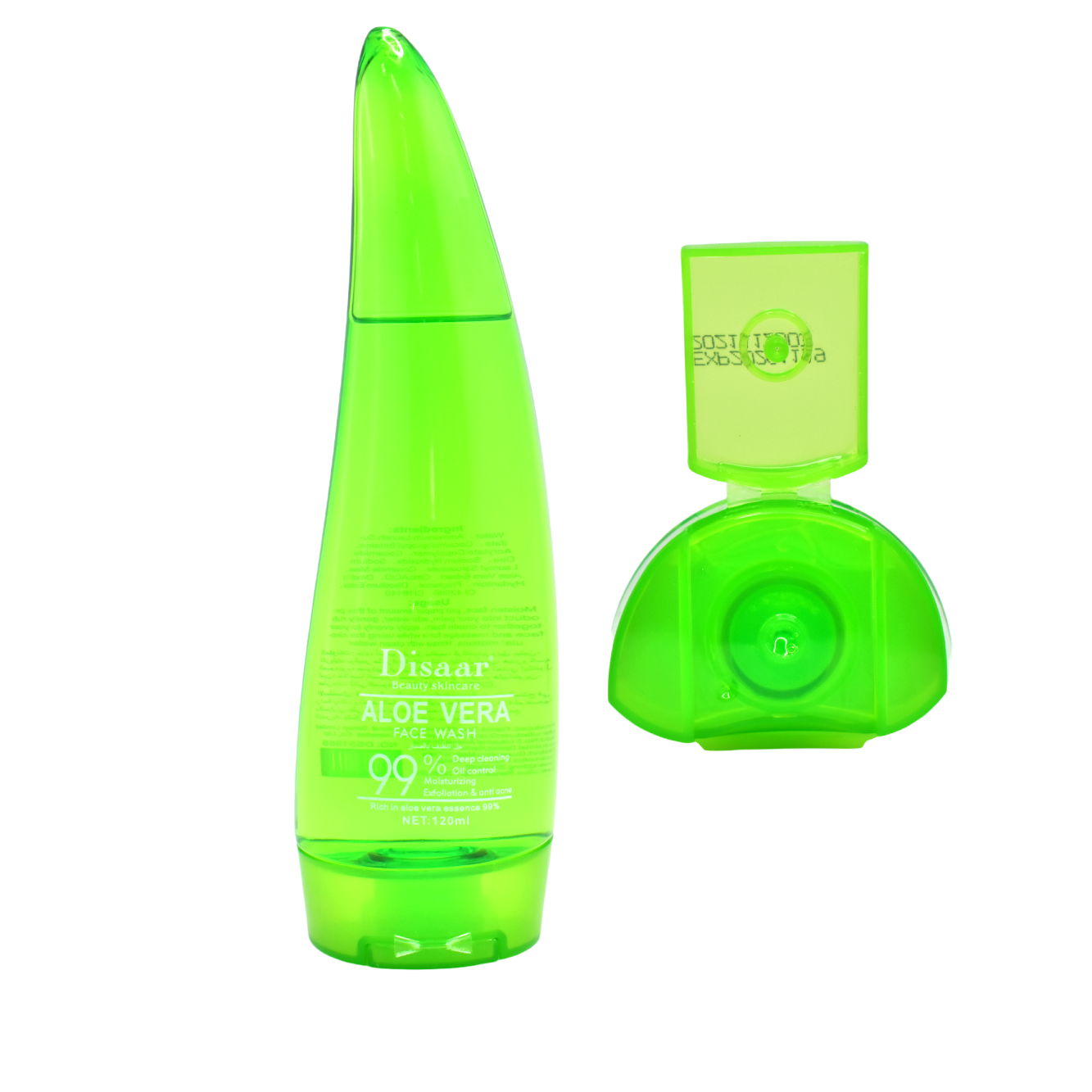 Gel facial hidratante extracto de aloe vera Disaar 120ml