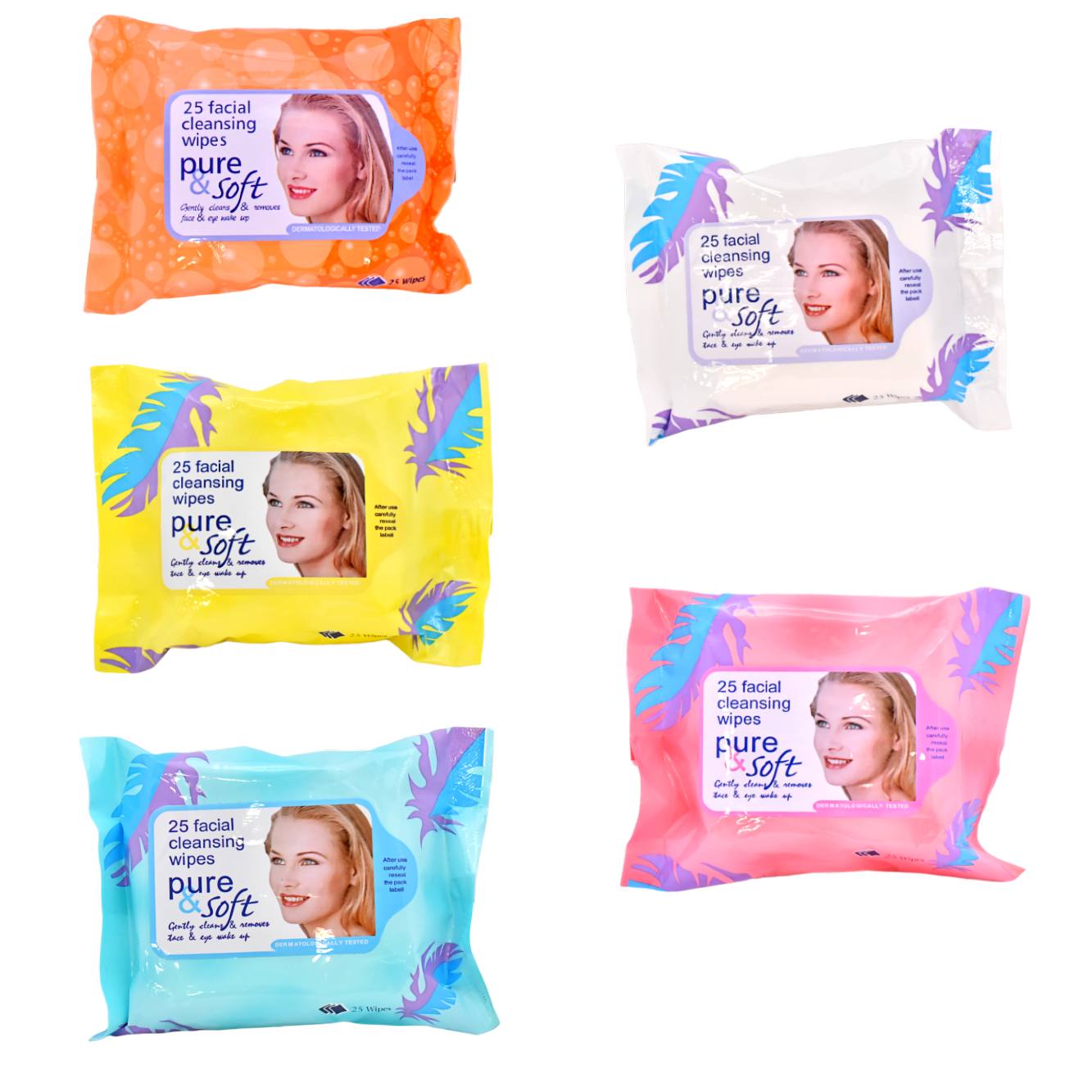 Toallitas desmaquillantes Pure and Soft