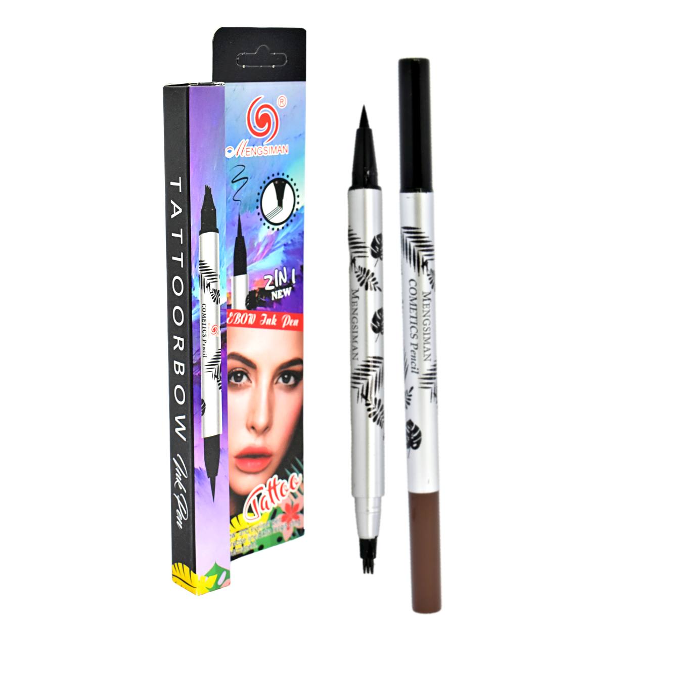 Delineador 2 en 1 para ojos y cejas MENGSIMAN