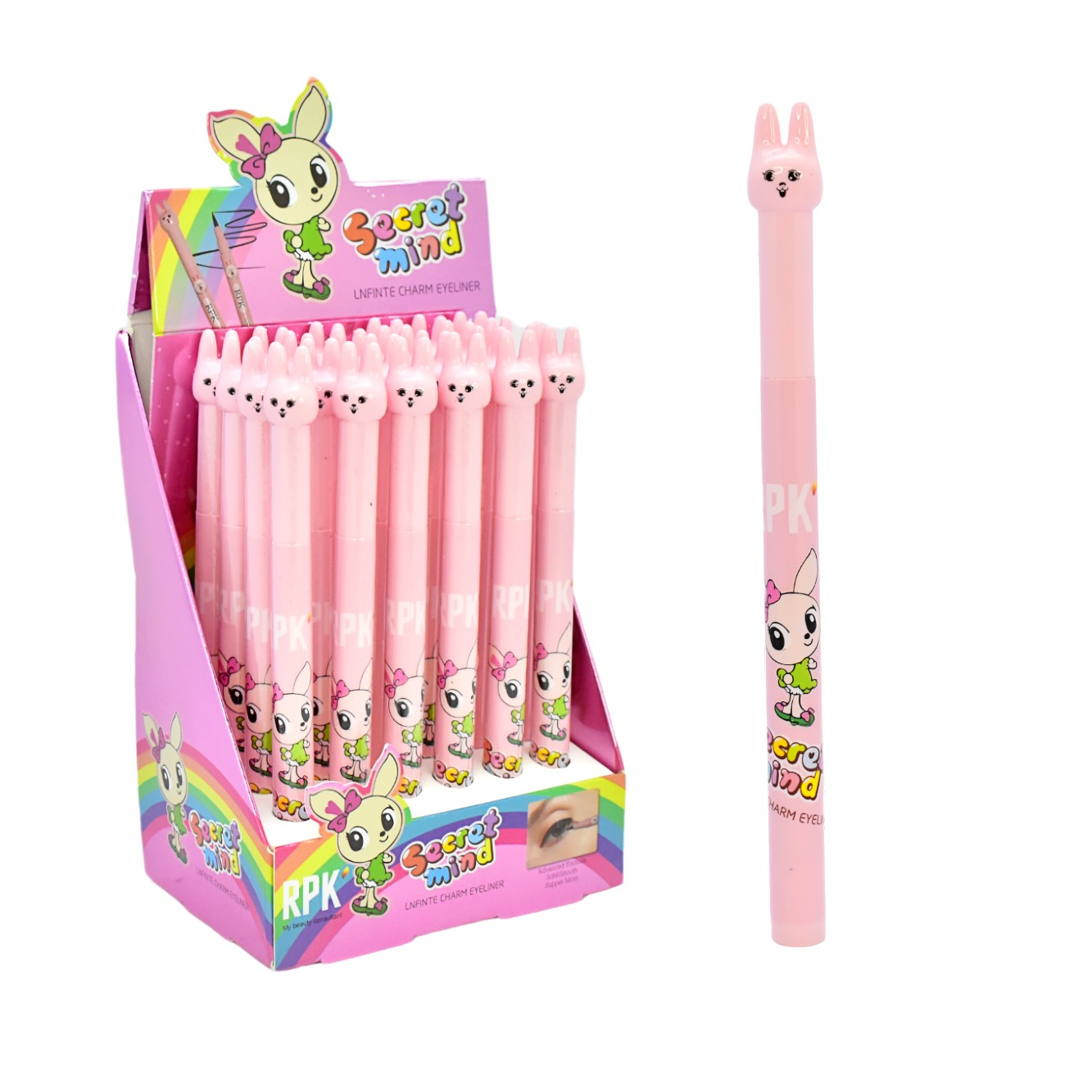 Delineador para ojos presentación de conejo RPK Secret Mind