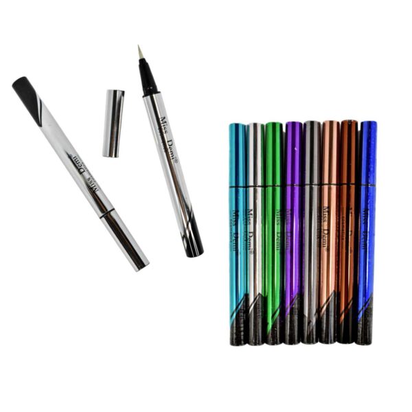 Delineador para ojos metálico-glitter Shine color Miss Demi Cosmetics - Imagen 2