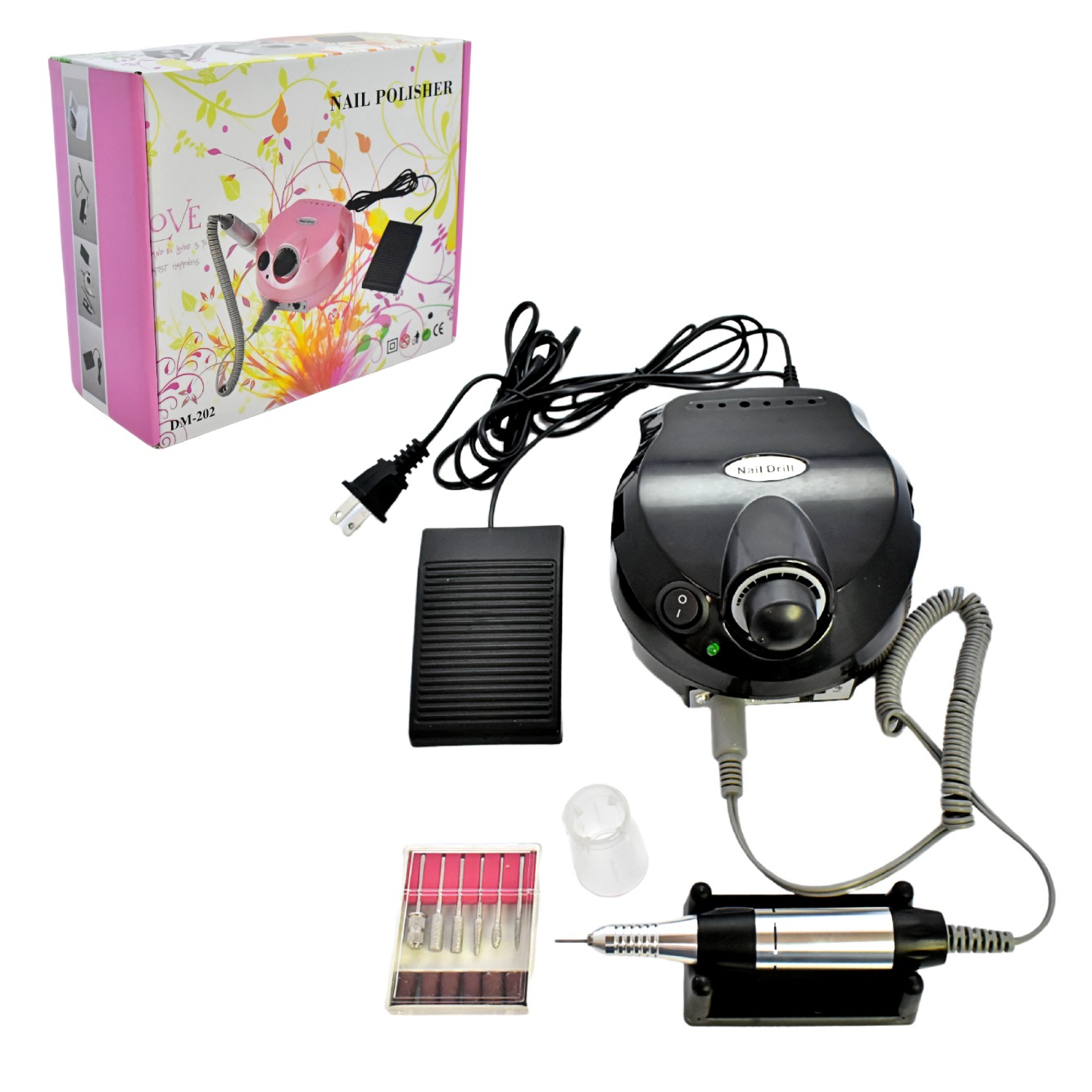 Barreno para uñas Nail polish 35000RPM