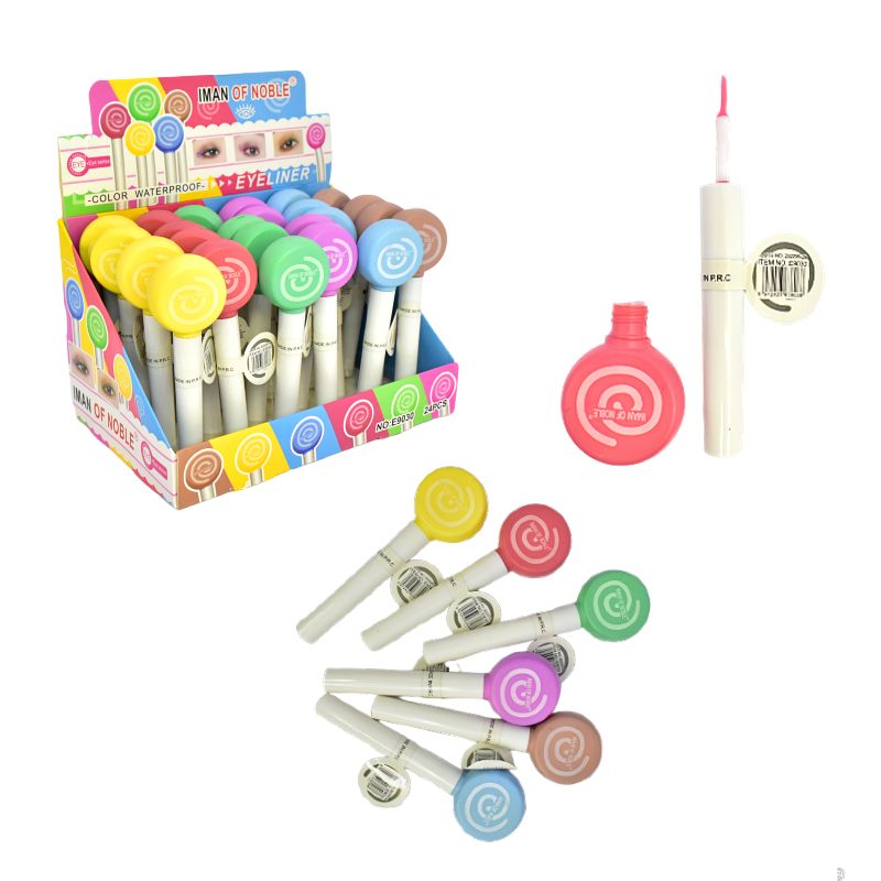 Delineador con diseño de paleta de helado de colores Iman Of Noble