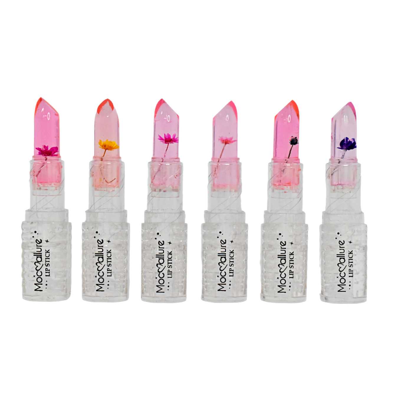 Labial en barra mágico con flores Mocoallure caja morada - Imagen 2