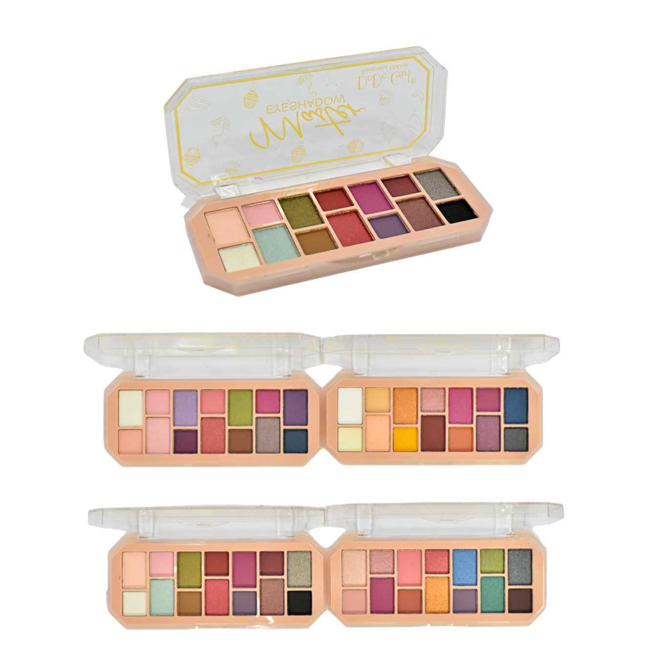 Sombra para rostro 14 colores DoDo Girl profesional Makeup Master - Imagen 2