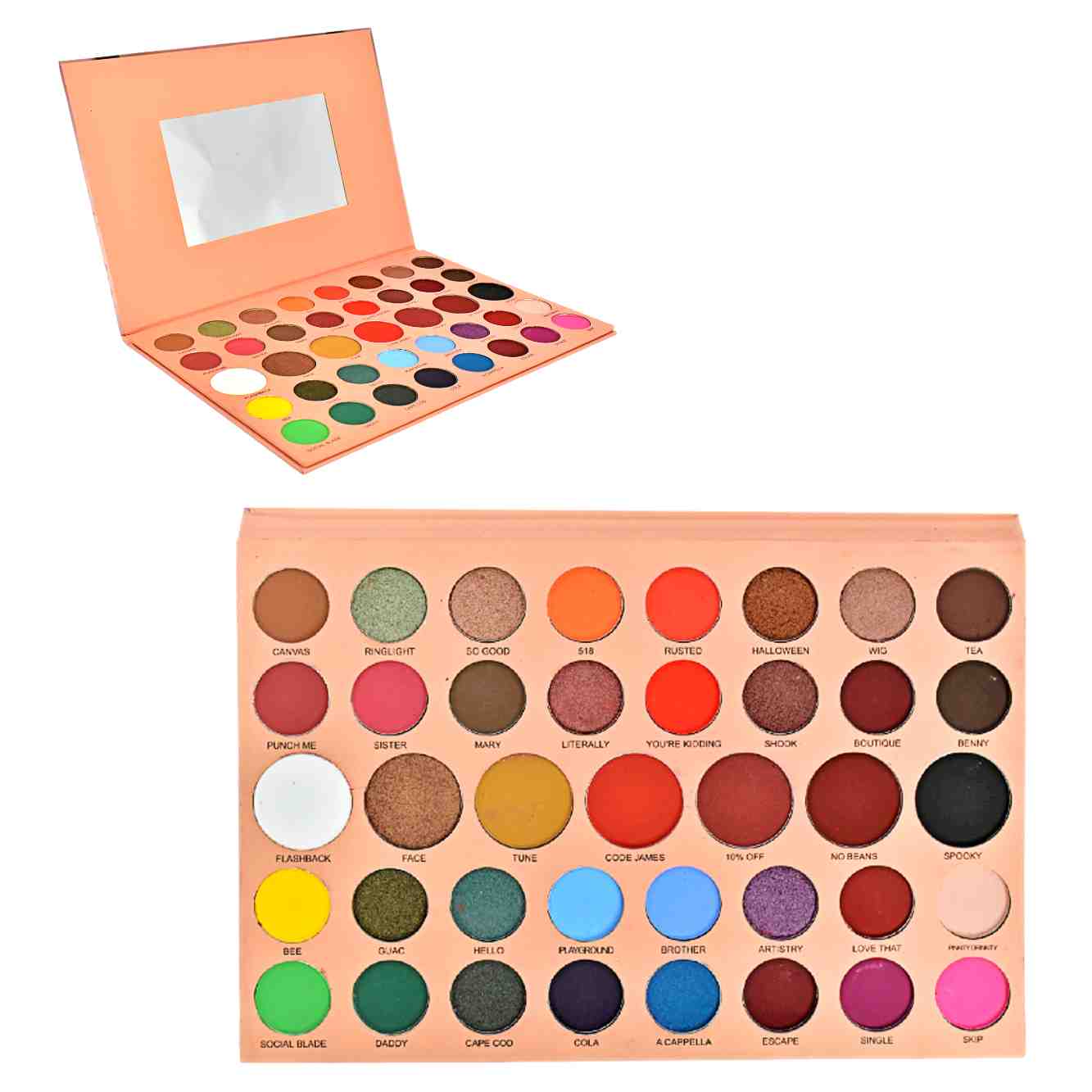 Sombra para rostro New Nude Romantic XiuXiu 40 colores - Imagen 2