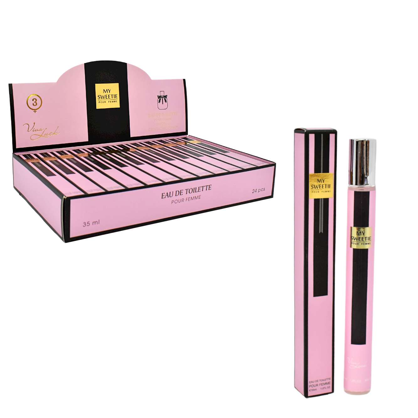 Perfume para dama MY SWEETIE POUR FEMME 35ml Viva Luck