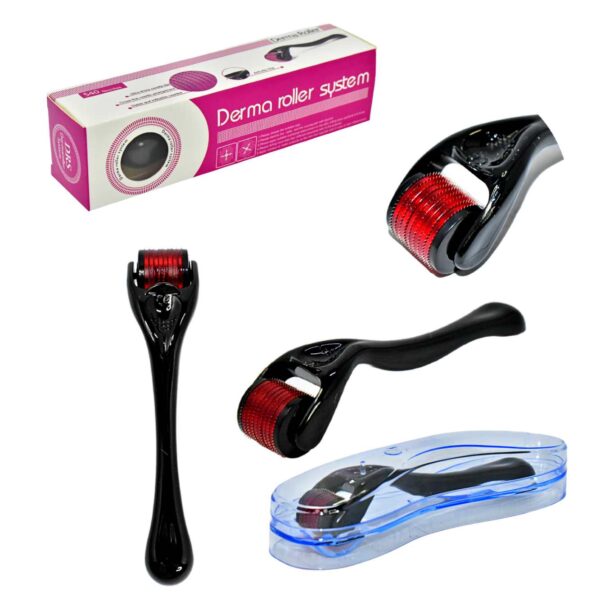 Rodillo para la regeneración de la piel Derma Roller System con estuche plástico