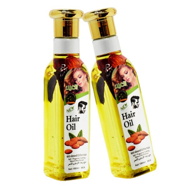 Aceite hidratante de cabello y facial con extracto de Almendras y Oliva 180ML