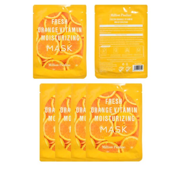 Mascarilla facial con extracto de naranja Million Pauline 30ML