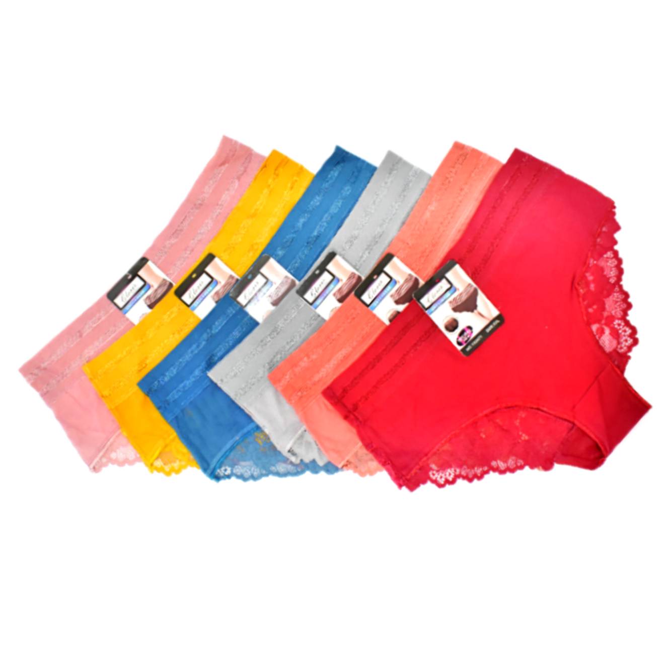 Blumer de algodón con encaje Cloris - Imagen 2