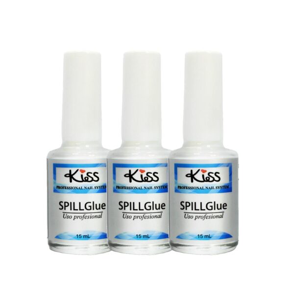 Esmalte en pegamento spill glue Kiss 15ML