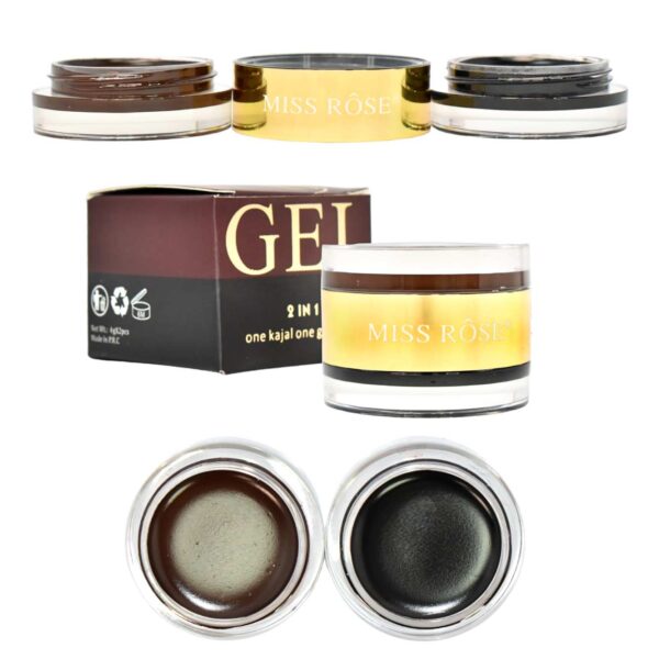 Duo De Pomadas En Gel Para Cejas Miss Rose En Tonos Surtidos