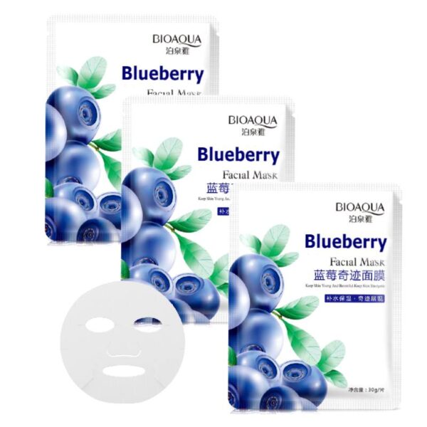 Mascarilla facial hidratante de arándanos BIOAQUA 30g