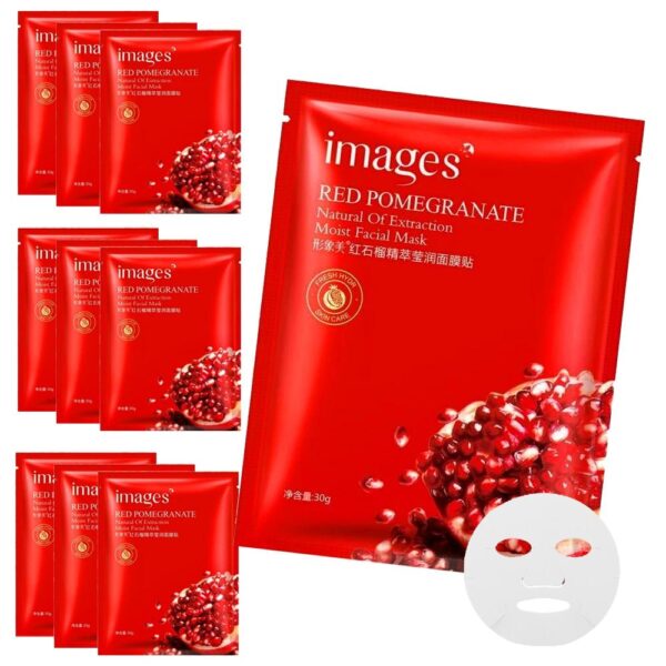 Mascarilla facial hidratante de Granada roja 30g IMAGES